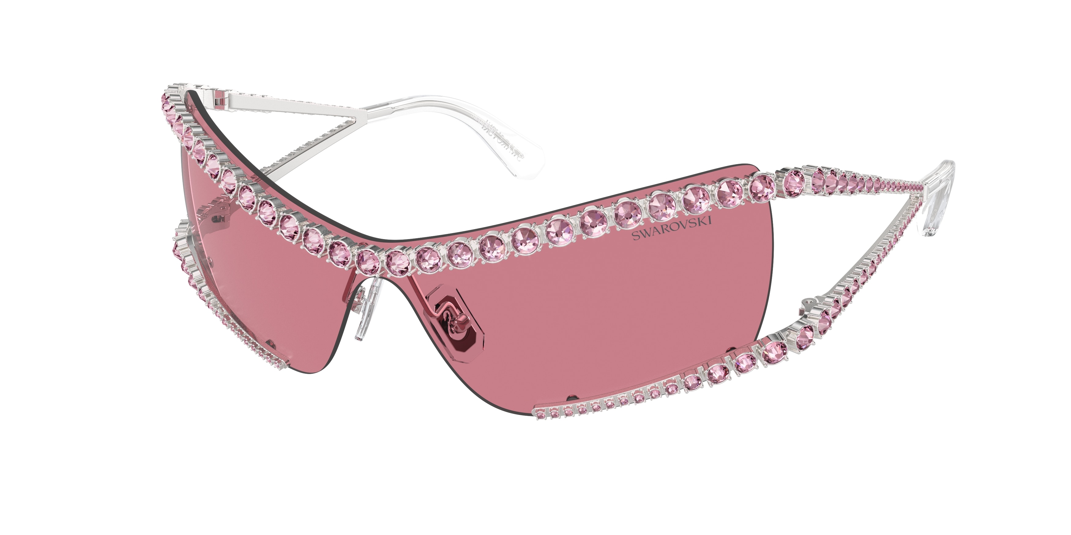 Swarovski SK7022 402384 Women's Sunglasses Silver Size 133